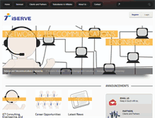 Tablet Screenshot of iserve.biz