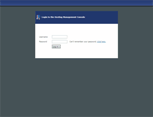 Tablet Screenshot of console.iserve.net.nz